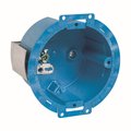 Carlon Electrical Box, 14.5 cu in, Ceiling Box, 1 Gang, Polycarbonate, Round BH614RP